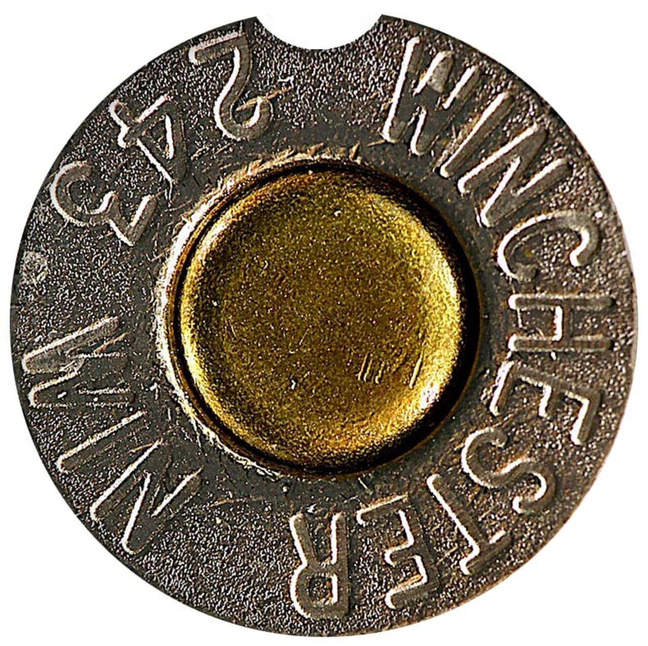 Winchester .243 Design Absorbent Cup Holders Car Coasters, Ceramic Stone Drinks Coaster Set for Women Man 2.56"(2 Pack)